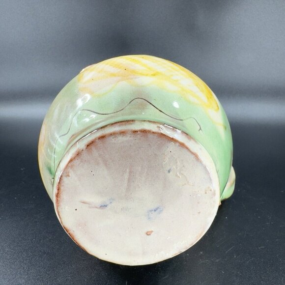 Vintage Italian Pottery Pitcher Carafe Hand Made Ceramic Made In Italy Decor VTG - Picture 7 of 16